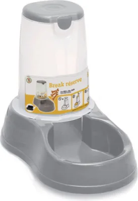 Bļoda BREAK Reserve Food 1.5l (pelēks) barība