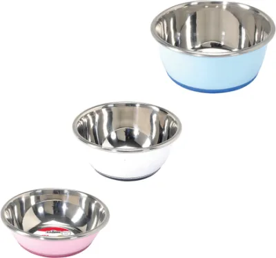 Bļoda SELECTA nerūsējošā tērauda ar gumiju 13.5cm/350ml