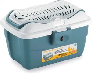 Stefanplast Transp.bokss MINI GULLIVER (tērauda zils/balts)