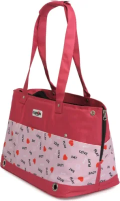 Camon Transportēšanas soma Eat/Love/Play - SARKANĀ krāsā 42x21x27 cm