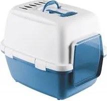 Stefanplast Kaķu tualete CATHY COMFORT(zilis/balts)