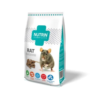 NUTRIN Complete - Rat 400gr - PILNVĒRTĪGA EKSTRUDES BARĪBA ŽURKĀM