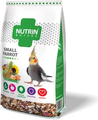 NUTRIN Nature - Smal Parrot 1000gr - Kompleksā barība mazajiem papagaiļiem