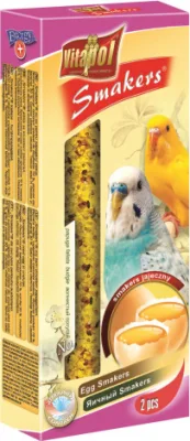 STANDARD Smakers egg for budgie 2pcs 80g - Vitapol nūjiņas ar olu viļņainajiem papagaiļiem