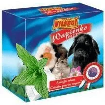 MINERAL BLOCK with peppermint for rodents and rabbit 1pc 40g - Vitapol minerālu akmens ar piparmētru