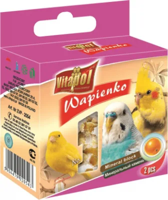 MINERAL BLOCK orange for birds 35g - Vitapol minerālakmens ar apelsīniem