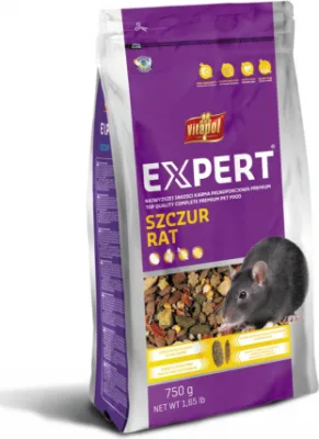 Vitapol EXPERT pilnvertīga barība žurkām 750 g