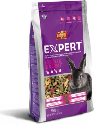 Vitapol EXPERT pilnvertīga barība trusiem 750 g.