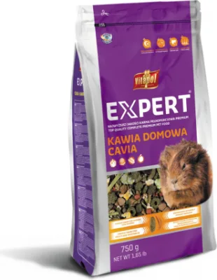Vitapol EXPERT pilnvertīga barība jūrascūciņām 750 g