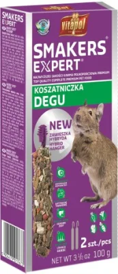EXPERT SMAKERS degu pelēm 2gb 100g