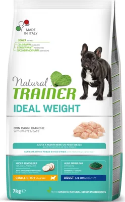 NT WEIGHT CARE MINI WHITE MEAT 7KG - SAUSĀ BARĪBA AR BALTO GAĻU SVARA KONTROLEI MAZO ŠĶIRŅU PIEAUGUŠIEM SUŅIEM