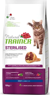 NT STERILISED ADULT DRY-CURED HAM&PEA 10KG - SAUSĀ BARĪBA AR ŽĀVĒTU ŠĶIŅĶI UN ZIRNĪŠIEM PIEAUGUŠIEM STERILIZĒTIEM KAĶIEM