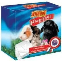 MINERAL BLOCK with dandelion for rodents and rabbit 1pc 40g - Vitapol minerālu akmens ar pienenēm
