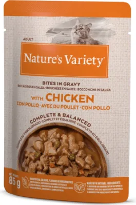 NV Cat Bites in Gravy with Chicken 0.085 kg (22gb)