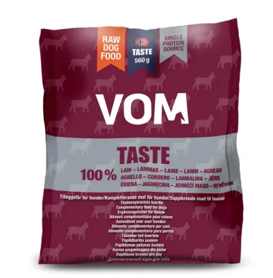 VOM Taste Lamb svaigā papildbarība suņiem (jērs) 560g