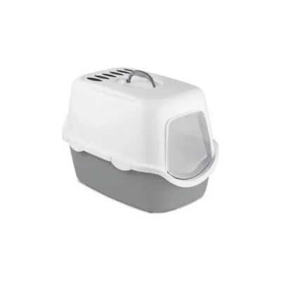 Kaķu tualete ar vāku un filtru