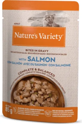 NV Cat Bites in Gravy with Salmon 0.085 kg (22gb)