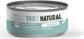Prefera PF Fresh Farm CAT Mousse with white fish and chicken 85 gr