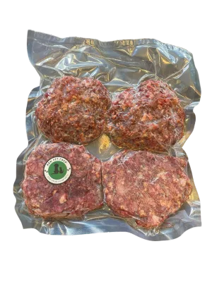 PET FOOD liellopa burgeru kotletes