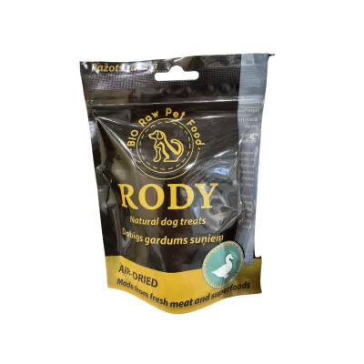 Rody ar pīli iepakojums
