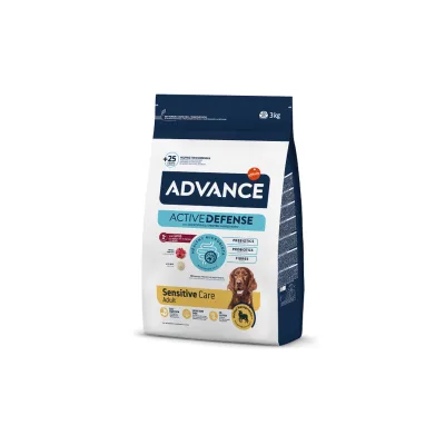 Advance Dog Sensitive Lamb & Rice suņiem ar jutīgu gremošanas sistēmu (jērs un rīsi) 3 kg