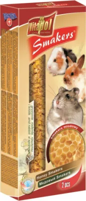 STANDARD Smakers honey for rodents and rabbit 2pcs 90g - Vitapol nūjiņas ar medu grauzējiem