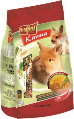 Vitapol STANDARD complete food for rabbit 400g - pilnvertīga barība trusiem