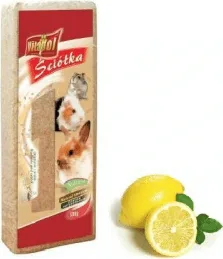 Vitapol SAWDUST lemon 1.1kg - Skaidu pakaiši grauzējiem ar citrona aromātu, 1.1 kg