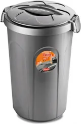 Stefanplast Konteiners barībai TOM sudraba kr. 46l